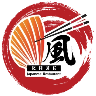 KAZE' Japanese Restaurant Logo RGB color